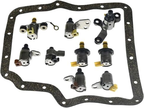 Shift Solenoid Set Gasket Transmission JF506E Compatible For Ford Compatible For Mazda 2002-2005 2.5L & Power System in Saudi Arabia