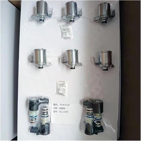 10PCS BTR M78 M11 575R6 6-Speed Auto Gearbox Solenoid Valve Set Compatible For Corando SsangYong Car Accessories in Saudi Arabia