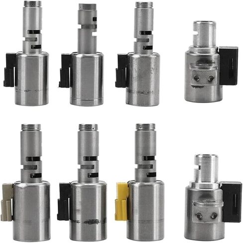 8Pcs 09G TF60SN 6-Speed Transmission Solenoid Set Compatible For VW Compatible For Audi TT Golf Jetta Passat Sharran Touran Mini/Compatible For Skoda 2003-2011 in Saudi Arabia
