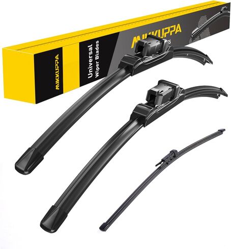 MIKKUPPA 24"+20"+15" Windshield Wipers Blades Replacement for 2015-2023 Porsche Macan, Top Lock Front & Rear All Season Wiper Blades Set(Pack of 3) in Saudi Arabia
