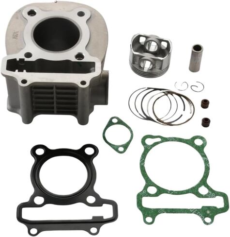 Scooter Cylinder Kit 125cc 52.4mm Compatible With Automotive Motorcycle Parts Symphony Sr 125 Orbit Jet 4 For Part Number 12100-ARA-000 in Kuwait