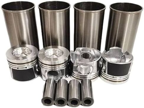 Cylinder Liner Kit Piston Ring Piston Parts 4JJ1 4JJ1T Compatible With Dmax Pickup in Kuwait