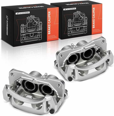 A-Premium Disc Brake Caliper Assembly with Bracket Compatible with Mazda Vehicles - MPV 2000-2006 - Front Driver and Passenger Side in Saudi Arabia