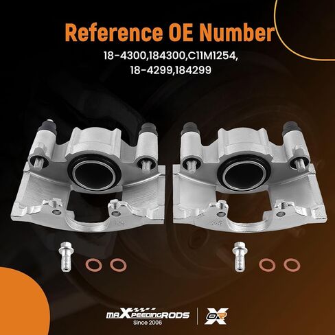 maXpeedingrods 18-4300, 18-4299 Front Pair Brake Calipers fit for Express Savana 1500 Ram 1500 Tahoe Yukon C1500 in Saudi Arabia