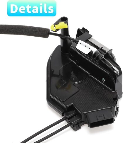 X AUTOHAUX Replacement Front Left Driver Side Power Door Lock Actuator Motor with Cable for Nissan Versa Note 2014-2017 Door Latch Actuator Assembly Replace No.805013WC6A Black in Saudi Arabia