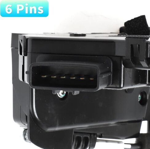 X AUTOHAUX Replacement Front Left Driver Side Power Door Lock Actuator Motor with Cable for Nissan Versa Note 2014-2017 Door Latch Actuator Assembly Replace No.805013WC6A Black in Saudi Arabia