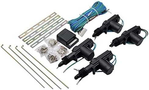 Car Motor Universal Door Lock Actuator, 12V Heavy Duty Power Door Central Locking System, Car Control Conversion Kit Fits for 2, 4 Doors Vehicles in Saudi Arabia