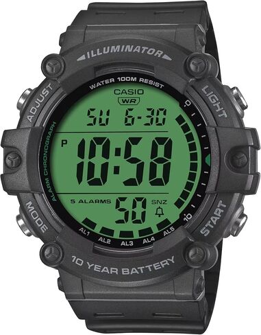 Casio AE-1500WHC Series | Digital Watch | Black | LED Illuminator | Alarm | Countdown Timer in Saudi Arabia