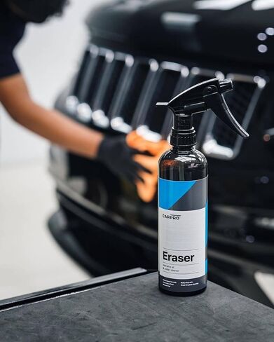 CARPRO Eraser Polish & Oil Remover - Ceramic Coating Prep, Complete Removal of Polishing Oils for Application of CQUARTZ Ceramic Coat, Anti-Static, Dust Free, No Silicone - 1 Liter (34oz) and Sprayer in Saudi Arabia