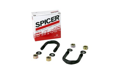 SPICER 3-94-28X (4) Lock WASHERS, (4) Nuts, 39428X, Set Includes: (2) U-Bolts, U Bolt in Saudi Arabia