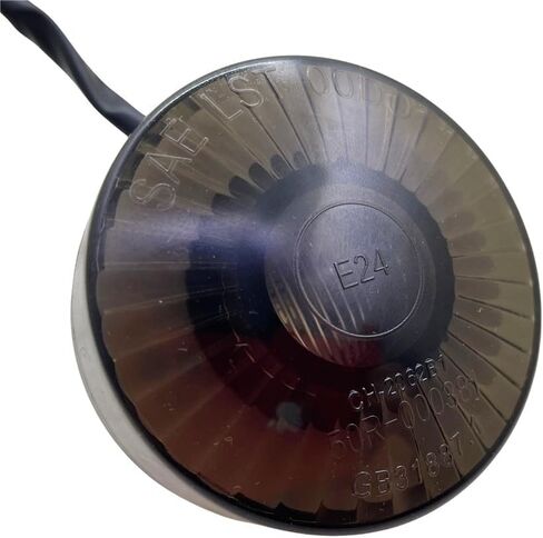 العالمي LED دراجة نارية مستديرة الخلفية الذيل الفرامل وقف ضوء دراجة نارية لوحة ترخيص جبل مصباح ل مقهى المتسابق هوندا ATV UTV سوزوكي in Kuwait