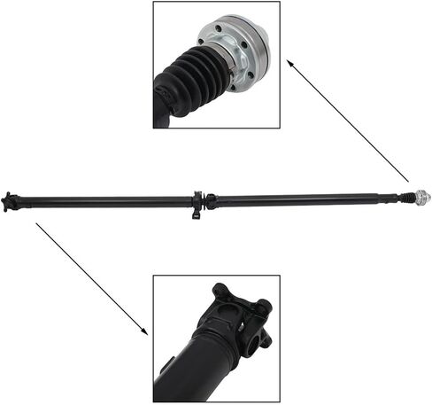 عمود محرك خلفي ACZCR عمود المروحة 88.75 بوصة مجموعة عمود القيادة يناسب تشيفي إكوينوكس 2005-2006، لبونتياك تورنت 2006، AWD استبدال #936-120 in Kuwait