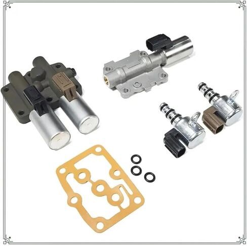 Transmission Solenoid Kit Compatible For Honda Accord Odyssey Pilot TL CL 28250-P6H-024 28250-P7W-003 28400-P6H-003 28500-P6H-003 in Kuwait