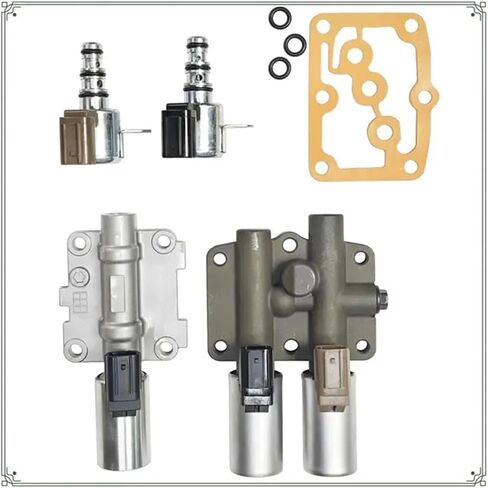 Transmission Solenoid Kit Compatible For Honda Accord Odyssey Pilot TL CL 28250-P6H-024 28250-P7W-003 28400-P6H-003 28500-P6H-003 in Kuwait