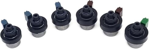 6 Pcs Transmission Solenoid Valve Kit 4EAT 31939-AA191 31939AA130 31939AA160 Compatible For Subaru Baja Forester Impreza Legacy Outback in Kuwait