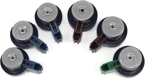 6 Pcs Transmission Solenoid Valve Kit 4EAT 31939-AA191 31939AA130 31939AA160 Compatible For Subaru Baja Forester Impreza Legacy Outback in Kuwait