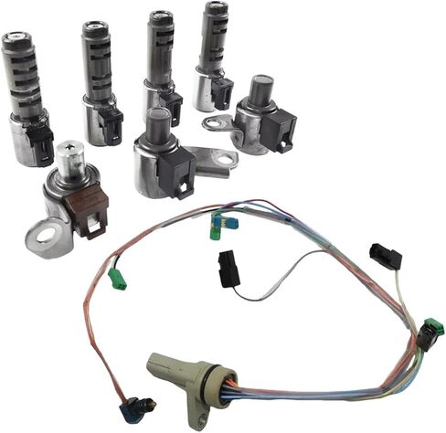 ​1 Set Auto Transmission Solenoids Valve Kit Compatible For Toyota Alphard Camry RAV4 Sienna Solara/Lexus U150 U151 U150E U151E U151F U250E in Kuwait