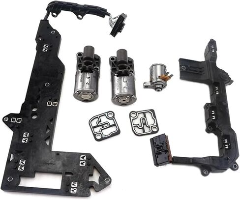 0B5 DL501 DQ500 7 Speed Transmission Solenoid with Gasket Compatible For Audi A4 A5 A6 A7Q5 2008-2011 0B5 DQ500 Solenoid valve(3pcs) in Kuwait