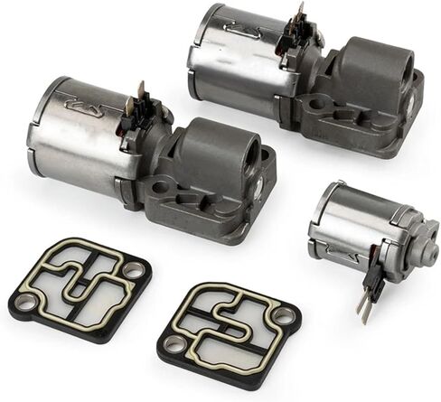 0B5 DL501 DQ500 7 Speed Transmission Solenoid with Gasket Compatible For Audi A4 A5 A6 A7Q5 2008-2011 0B5 DQ500 Solenoid valve(3pcs) in Kuwait
