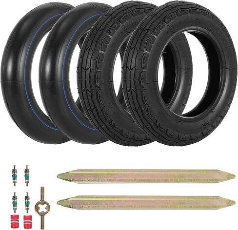 10x2 Electric Scooter Tire and Inner Tube 2-Pack - 10" Replacement for GOTRAX G4 GMAX ULTRA TOUR XP G3 Plus XR Elite Max in Kuwait