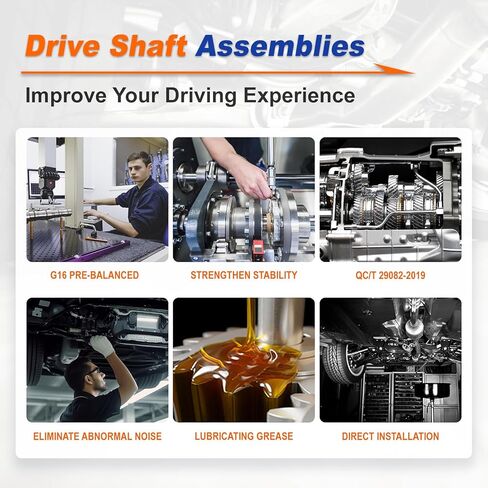 65-2005 عمود محرك المروحة عمود الدفع الخلفي متوافق مع Ford Edge 3.5L AWD 2007 2008 استبدال #19101109-101 7T434K357AC 7T434K357AD in Kuwait