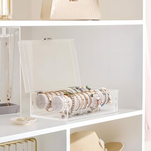 Lolalet Jewelry Organizer Bundle with Clear Bracelet Organizer in Kuwait