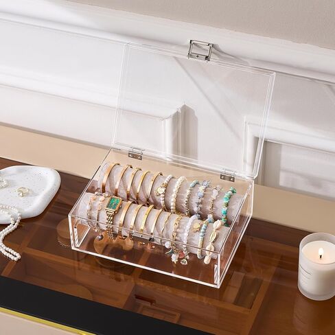 Lolalet Jewelry Organizer Bundle with Clear Bracelet Organizer in Kuwait