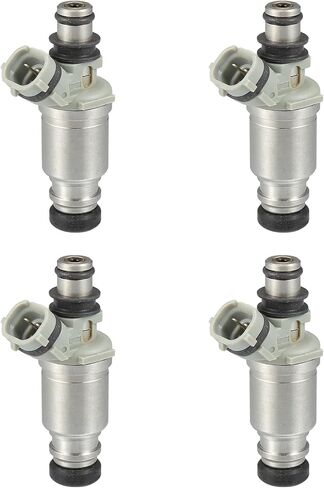 ACROPIX Car Fuel Injector Nozzle Replacement Fit for Toyota Corolla 1.6L 1989-1992 23209-16120 - Pack of 4 Silver Tone in Saudi Arabia