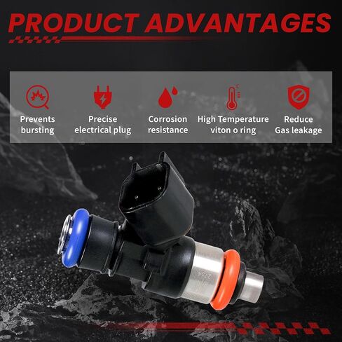 حاقن الوقود مناسب لـ Ford F150 Edge Explorer Flex Police Utility Transit، for-Mustang، for-Lincoln Continental، MKS، MKT، MKX، MKZ، 3.5L 3.7L، Inyectores استبدال OE 0280158191 in Saudi Arabia