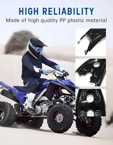 Gas Tank Cover for Yamaha Raptor 700 13-25, Plastic Tank Cap Cover Guard Black Gas Tank Protector for Yamaha Raptor 700 700R 2013-2025 Accessories, Replace OEM #1PE-F171A-00-00, 1PC in Kuwait
