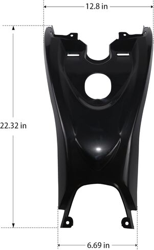 Gas Tank Cover for Yamaha Raptor 700 13-25, Plastic Tank Cap Cover Guard Black Gas Tank Protector for Yamaha Raptor 700 700R 2013-2025 Accessories, Replace OEM #1PE-F171A-00-00, 1PC in Kuwait