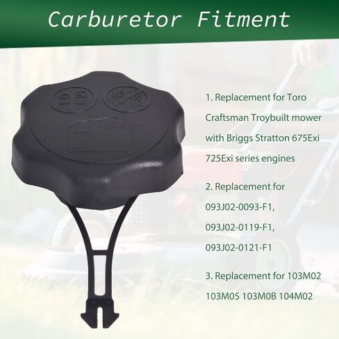 Fuel Tank Cap 594061 Replacement for Briggs Stratton in Saudi Arabia