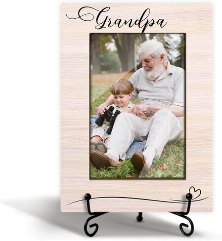 Family is Forever Picture Frame Wood Photo Frame Fits 4x6 with Stand for Tabletop or Desktop Display in Kuwait