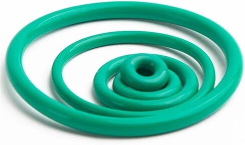 CS 2mm Fluorine Rubber Oil Seal Washer Gasket O-Rings(OD 5.5mm (50Pcs)) in Kuwait