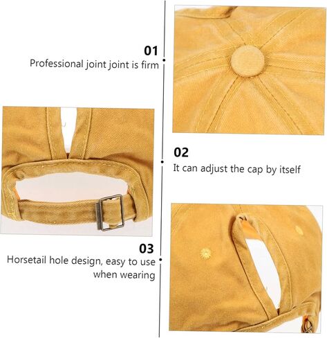 Uonlytech Breathable Ladies Baseball Cap Summer Sun Hat with Curved Brim for Outdoor Sports UV Protection Fits Khaki in Saudi Arabia