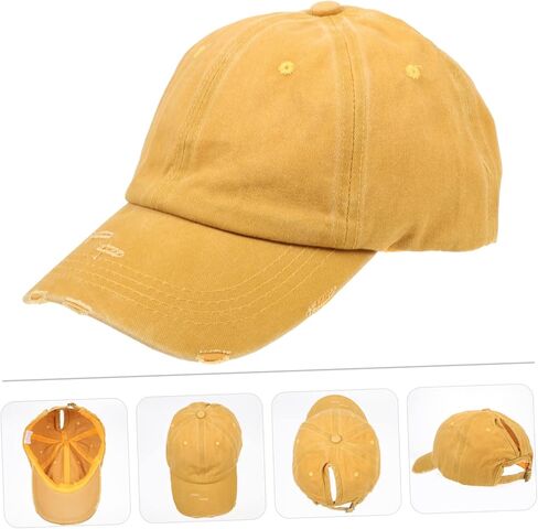 Uonlytech Breathable Ladies Baseball Cap Summer Sun Hat with Curved Brim for Outdoor Sports UV Protection Fits Khaki in Saudi Arabia