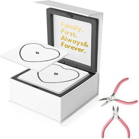 مجموعة أساور HERSIN الدائمة - مجموعة أساور ذات قفل على شكل قلب للأزواج والأصدقاء والعائلة - مجوهرات فريدة للذكرى السنوية in Kuwait