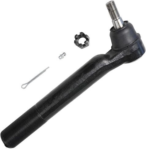 Detroit Axle - Front Left Outer Tie Rod for 2003-2013 Dodge Ram 2500, 2003-2013 Ram 3500, Driver Side Outer Tie Rod End Link 2004 2005 2006 2007 2008 2009 2010 2011 2012 Replacement in Saudi Arabia