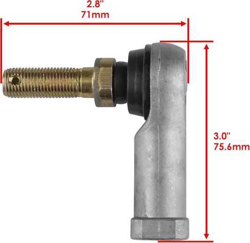 Caltric Tie Rod End Kit Compatible with Yamaha Rhino 450 Yxr450 Yxr-450 2006-2009 in Saudi Arabia