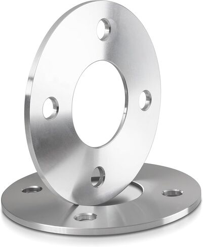 Customadeonly 4x114.3 Forged Hubcentric Wheel Spacers 10mm Without Lip (2pcs) – Compatible for Nissan 240SX, 300ZX, Sentra, 240Z, 280ZX, Infiniti G20, M30 (66.1mm Center Bore, M12x1.25 Studs) in Saudi Arabia