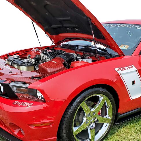 Redline Tuning 21-11016-02 Hood QuickLIFT-Plus System Compatible with Ford Mustang Aftermarket Hoods Only 2005-2014 (All Black Components) in Saudi Arabia