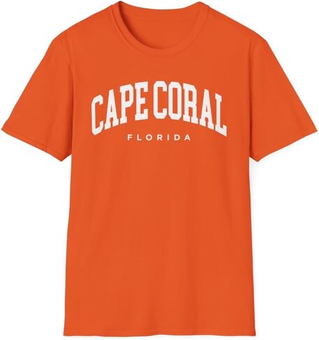 Cape Coral Florida Adult Unisex Soft T-Shirt in Saudi Arabia