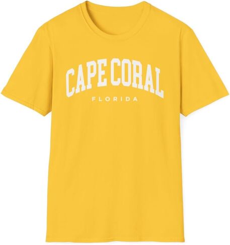 Cape Coral Florida Adult Unisex Soft T-Shirt in Saudi Arabia