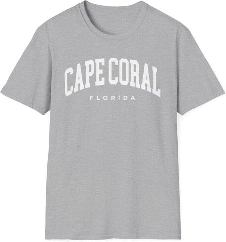Cape Coral Florida Adult Unisex Soft T-Shirt in Saudi Arabia