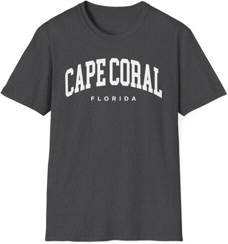 Cape Coral Florida Adult Unisex Soft T-Shirt in Saudi Arabia