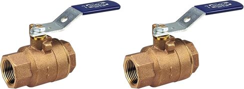 NIBCO T-585-70 Cast Bronze Ball Valve, Two-Piece, Lever Handle, 1/2" Female NPT Thread (FIPT) in Saudi Arabia