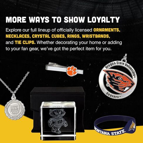 NCAA Utah State Aggies زخرفة زجاجية رئيسية قديمة من Fan Frenzy in Kuwait