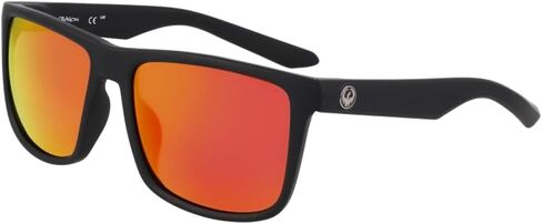 Dragon Sunglasses DR MERIDIEN LL POLAR 022 Matte Black/Ll Red Ion, 57/17/145 in Saudi Arabia