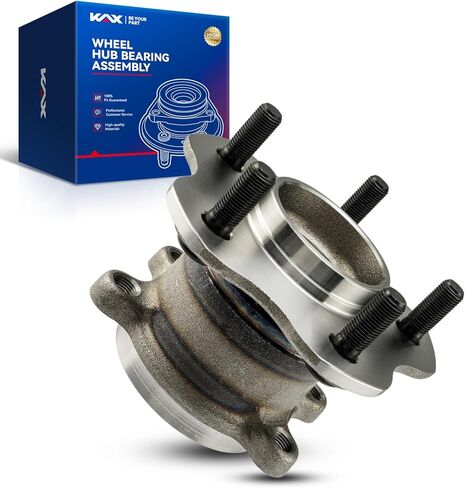 KAX 515201 Pair Front Wheel Bearing and Hub Assembly Compatible with 2005-2021 Toyota Tacoma 4WD, 2003-2020 Toyota 4Runner 4WD, 2010-2021 GX460 in Kuwait