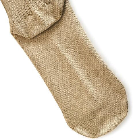Lacoste Unisex Ankle Socks W/Stripes, Beige/White in Saudi Arabia
